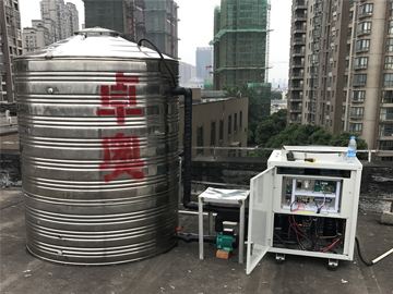 常州蘭亭賓館空氣能熱水系統(tǒng)