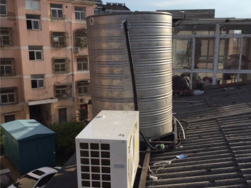 泰興足浴會所2噸空氣能熱水