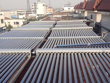 常州達成賓館太陽能熱水工程